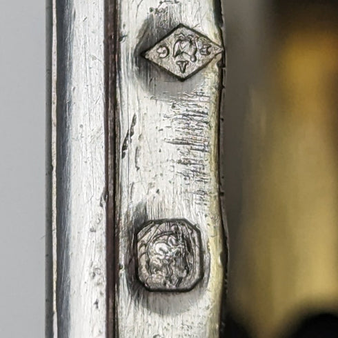 Early 19th Century French Antique 950 Silver Snuff Box 69g